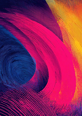 Abstract Colorful Swirls