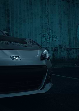 Subaru BRZ in Urban Setting