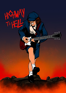 Highway to Hell Illustration
