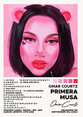 Omar Courtz - Primera Musa Album Cover
