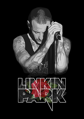Linkin Park Chester Bennington Portrait