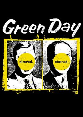 Green Day Nimrod Album Art