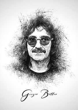 Geezer Butler Sketch Portrait