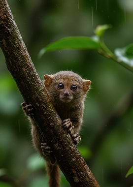 Pygmy Marmoset on Branch