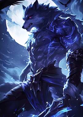 Werewolf Warrior Moonlight