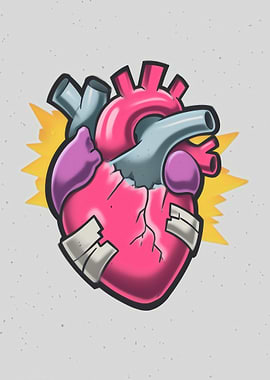 Heart with Bandages