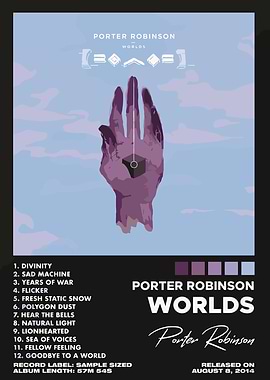 Porter Robinson Worlds Album Cover Art