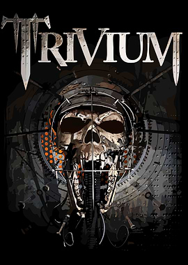 Trivium Band Skull Artwork