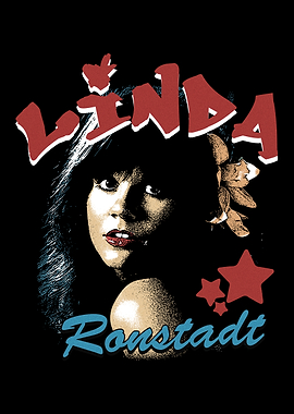 Linda Ronstadt Retro Portrait
