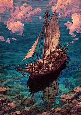 Sailboat on Calm Waters