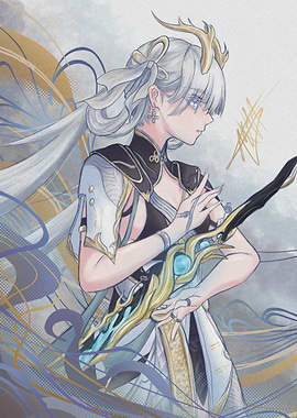 Jinhsi from Wuthering Waves