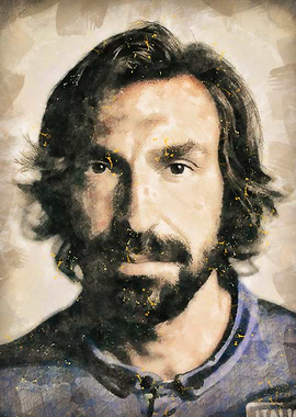 Andrea Pirlo Portrait