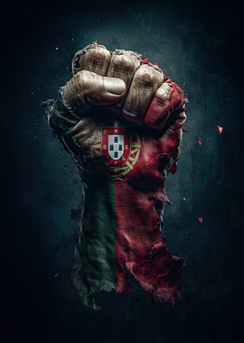 Portuguese Flag Fist