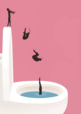 Toilet Diving Sequence