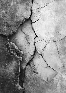 Cracked Concrete Wall Texture