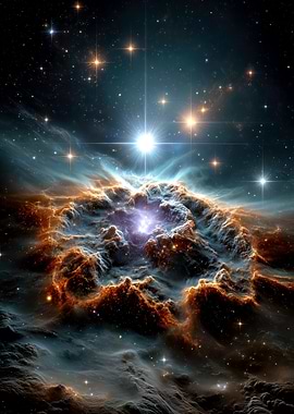 Nebula Space Art