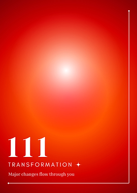 111 Transformation - Angel numbers aura