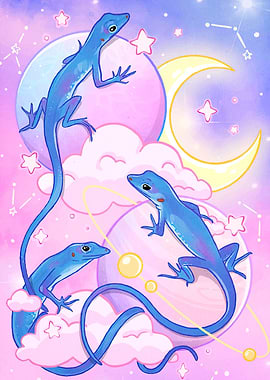 Lizard Constellation Dreamscape