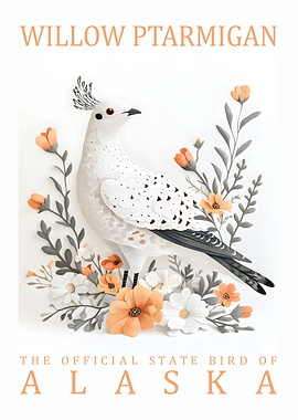Willow Ptarmigan: Alaska's State Bird