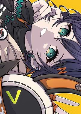 Girl with Green Eyes