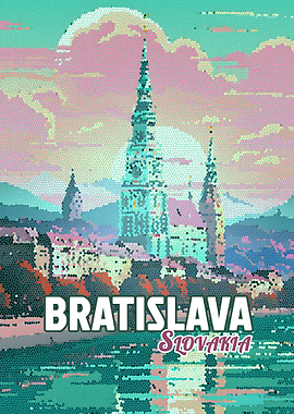 Bratislava Slovakia Mosaic Art