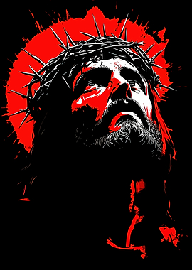 Jesus Christ Crown of Thorns Art