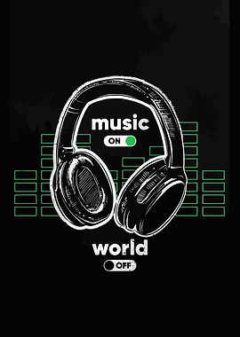 Music On, World Off Headphones