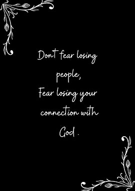 Inspirational Quote: Connection with God