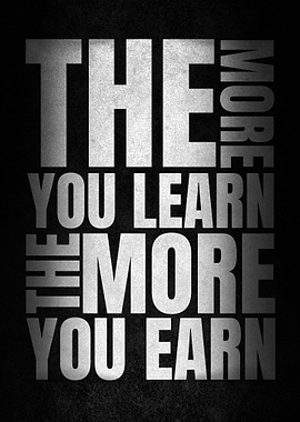 The More You Learn Typography