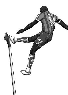 Jean-Philippe Mateta Black and White Version