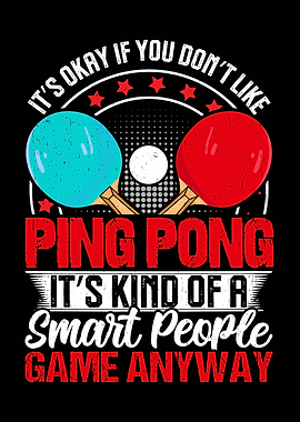 Ping Pong Smart People Game