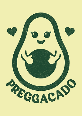 Preggacado Funny Pregnant Avocado Pregnancy Pun