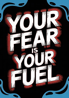 Your Fear Is Your Fuel Poster