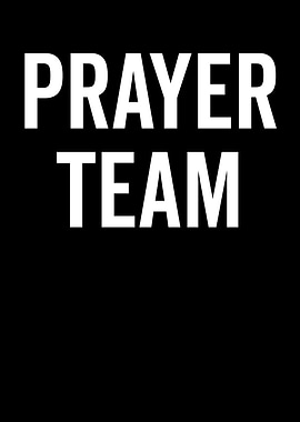 Prayer Team Text Art