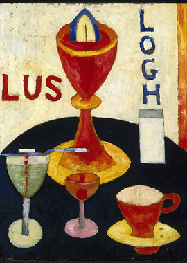 Still Life with Goblet and Glasses
