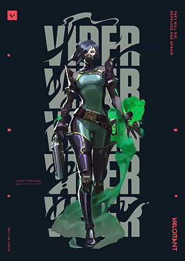 VALORANT Agent Viper Black
