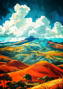 Chocolate Hills Philippines Landscape