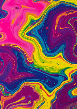 Colorful Abstract Swirl
