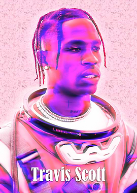 Travis Scott in Space Suit
