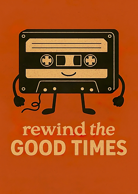 Rewind the Good Times Cassette Art