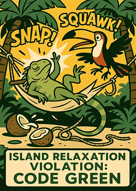 Island Relaxation Violation: Code Green