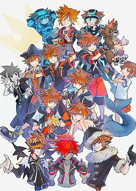 Kingdom Hearts: Sora's Many Forms