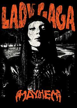 Lady Gaga Mayhem Graphic Art