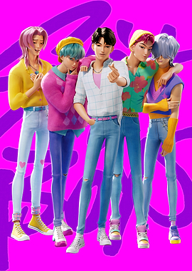 Saja Boys: Vibrant Virtual Idols