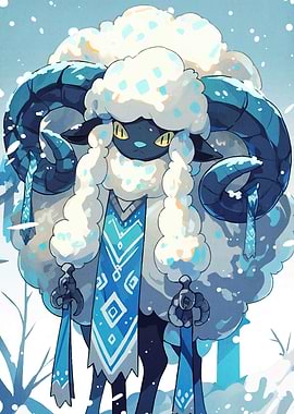 Winter Ram Character