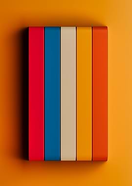 Retro colour palette