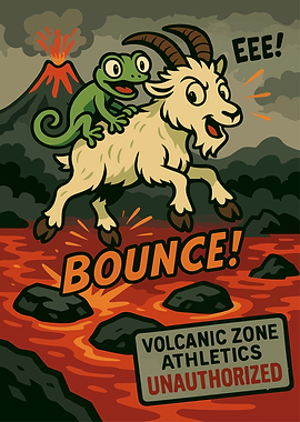 Volcanic Zone Athletics: Unauthorized Bounce!