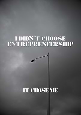 Entrepreneurship Chose Me