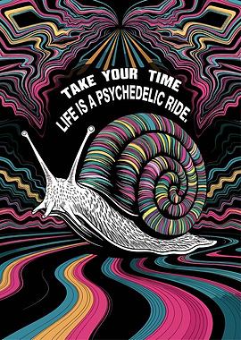 Psychedelic Snail Ride