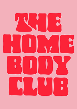 The Home Body Club Pink Red